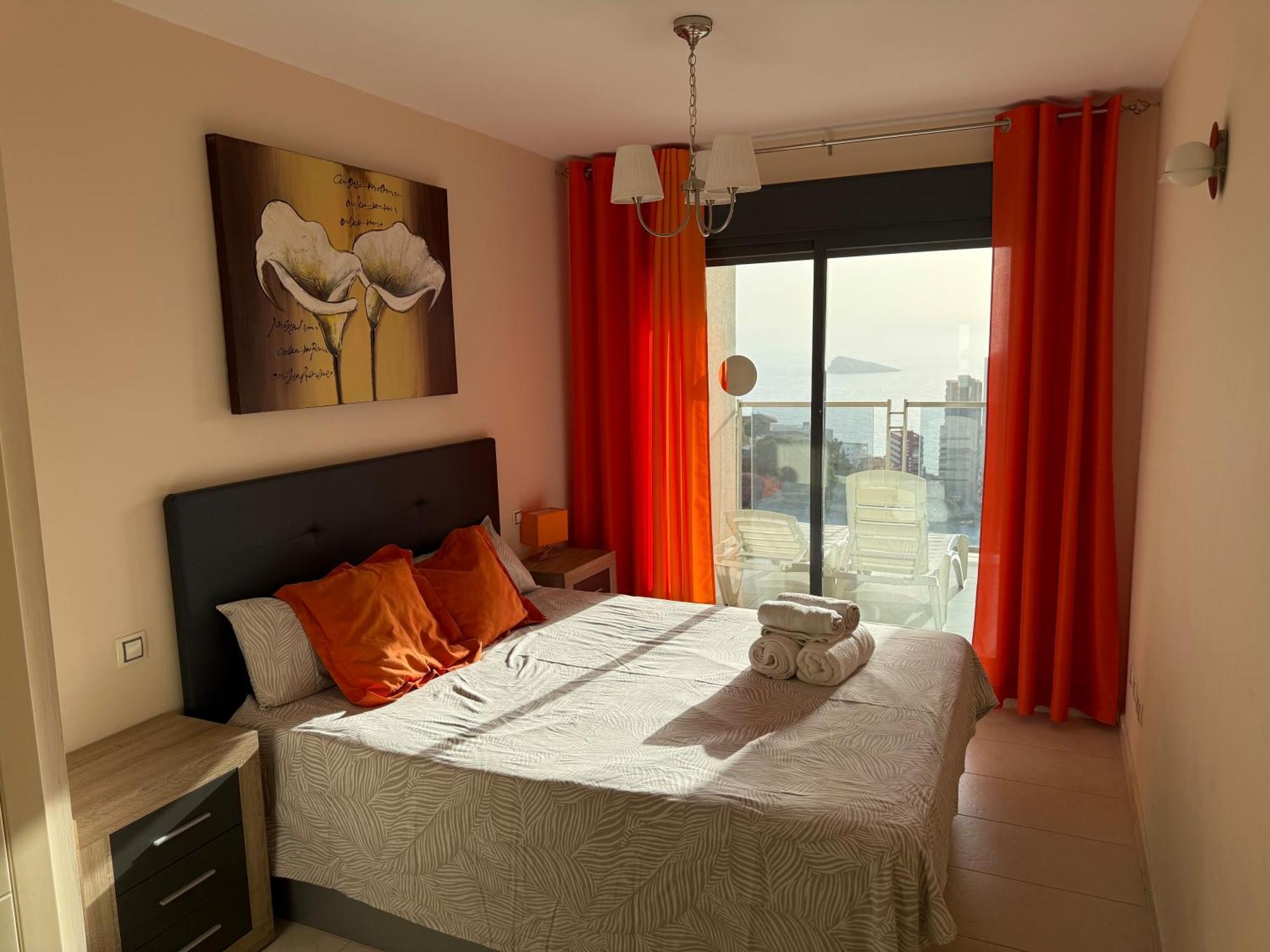 Beautiful Apartment Near Beach With Panoramic Sea-View Бенидорм Екстериор снимка